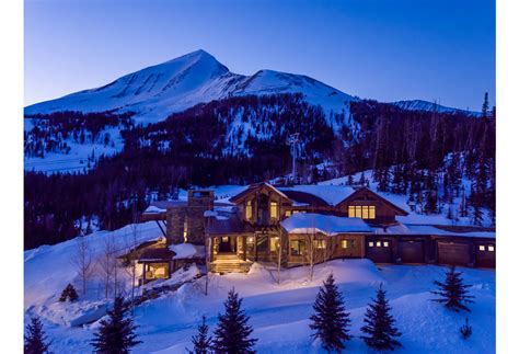 Yellowstone club big sky montana - A view of Lone Peak mountain from the Yellowstone Club side of Big Sky on December 2010. Sam Byrne, managing partner of CrossHarbor Capital Partners, gives a tour of a Yellowstone Club model home ...